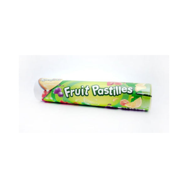 Rowntree Fruit Pastilles Giant Tube Chewy Sweets | 125g, Assorted Fruit Flavours