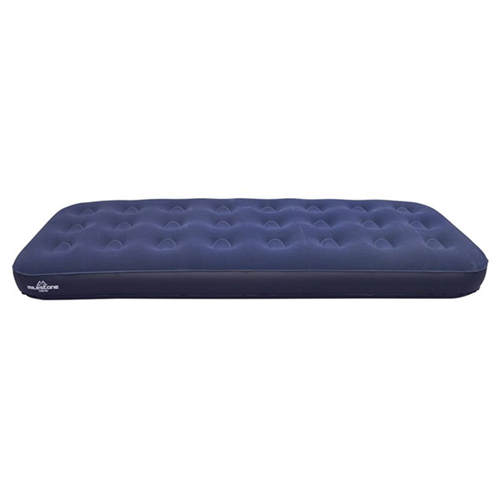 Milestone Durable Flocked Single Airbed 