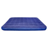 Milestone Flocked Double Airbed 