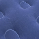 Milestone Flocked Double Airbed 