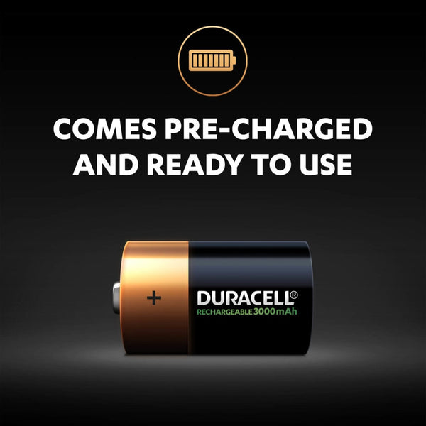 Duracell Rechargeable 9V Battery - 170mAh - Single Pack