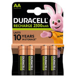 Duracell Rechargeable AA Batteries 1300 Mh - 4 Pack