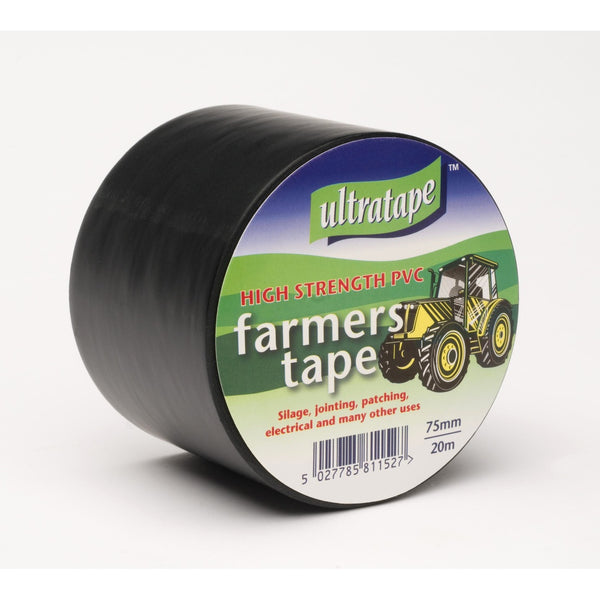 Ultratape Farmers PVC Tape - 75mm x 20m