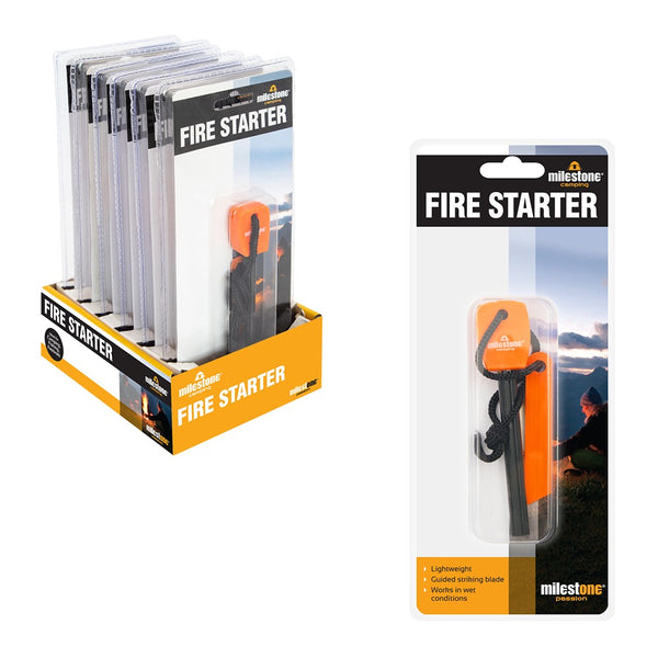 Milestone Compact Reliable Fire Starter 