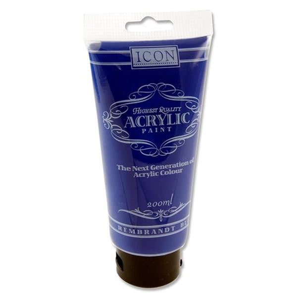 Icon Professional Acrylic Paint in Vibrant Rembrandt Blue