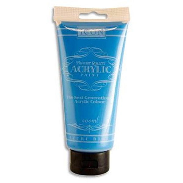 Icon Next Generation Azure Blue Acrylic Paint | 200ml