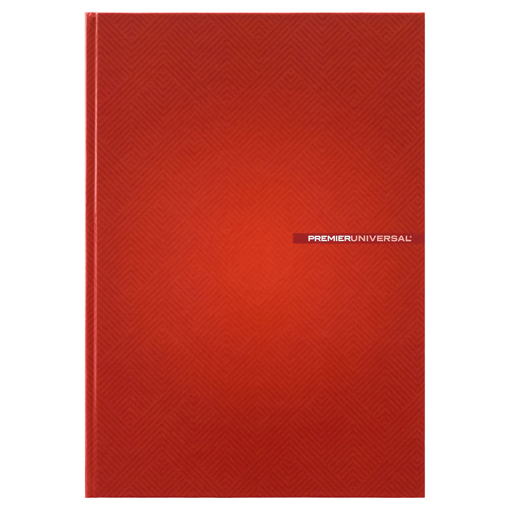 Premier Universal A4 Hardcover Notebook with Ruled Margins | 160 Page | Pack of 5 | Assorted Bold Colours