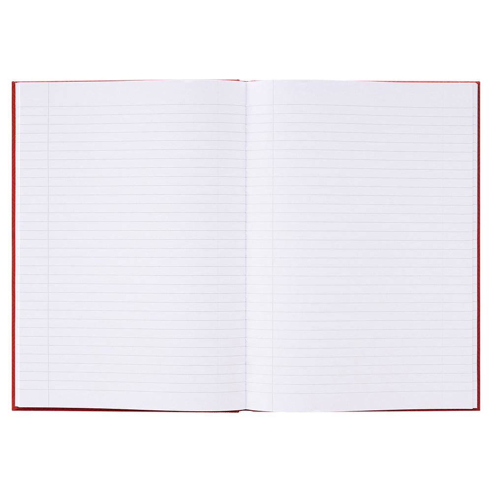Premier Universal A4 Hardcover Notebook with Ruled Margins | 160 Page | Pack of 5 | Assorted Bold Colours