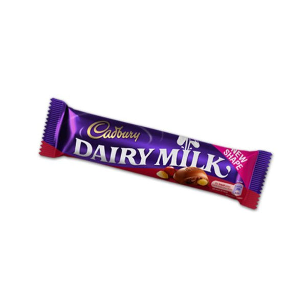 Cadbury's Fruit & Nut Milk Chocolate Bar | 49g, Break-Off Pieces, Visible Nuts