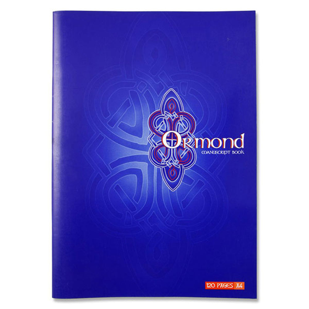 Ormond A4 Manuscript Book Durable Cover | 120 Page | Purple