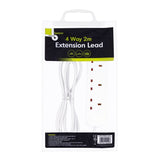 Brenross 4 Gang 2 Metre Extension Lead
