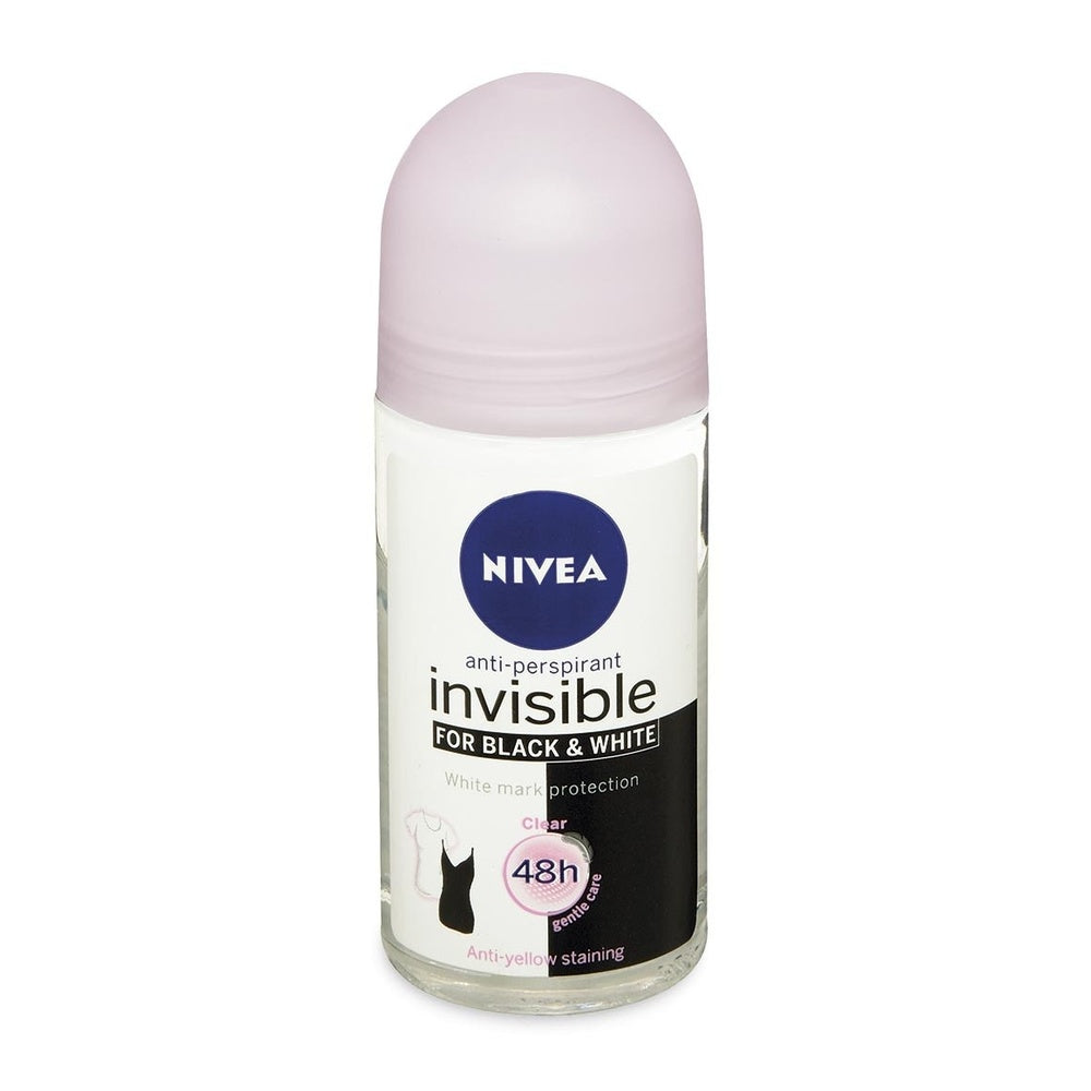 Nivea Invisible Black & White Roll On - 50ml