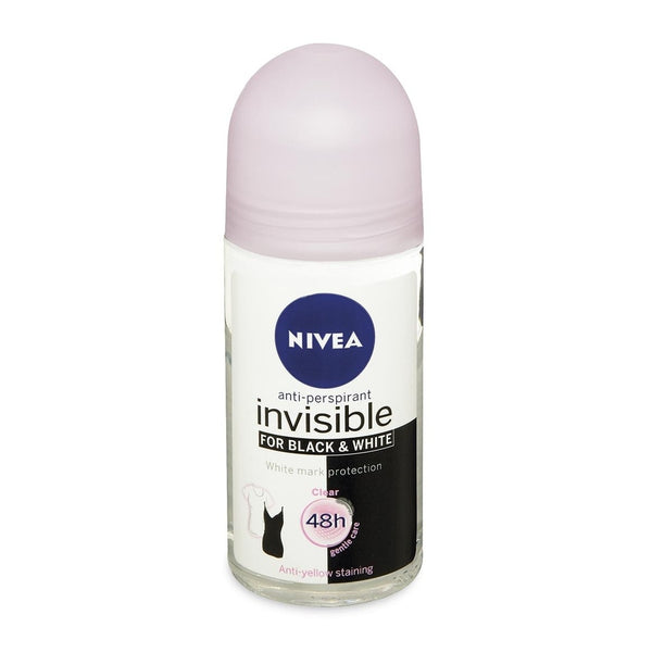 Nivea Invisible Black & White Roll On - 50ml