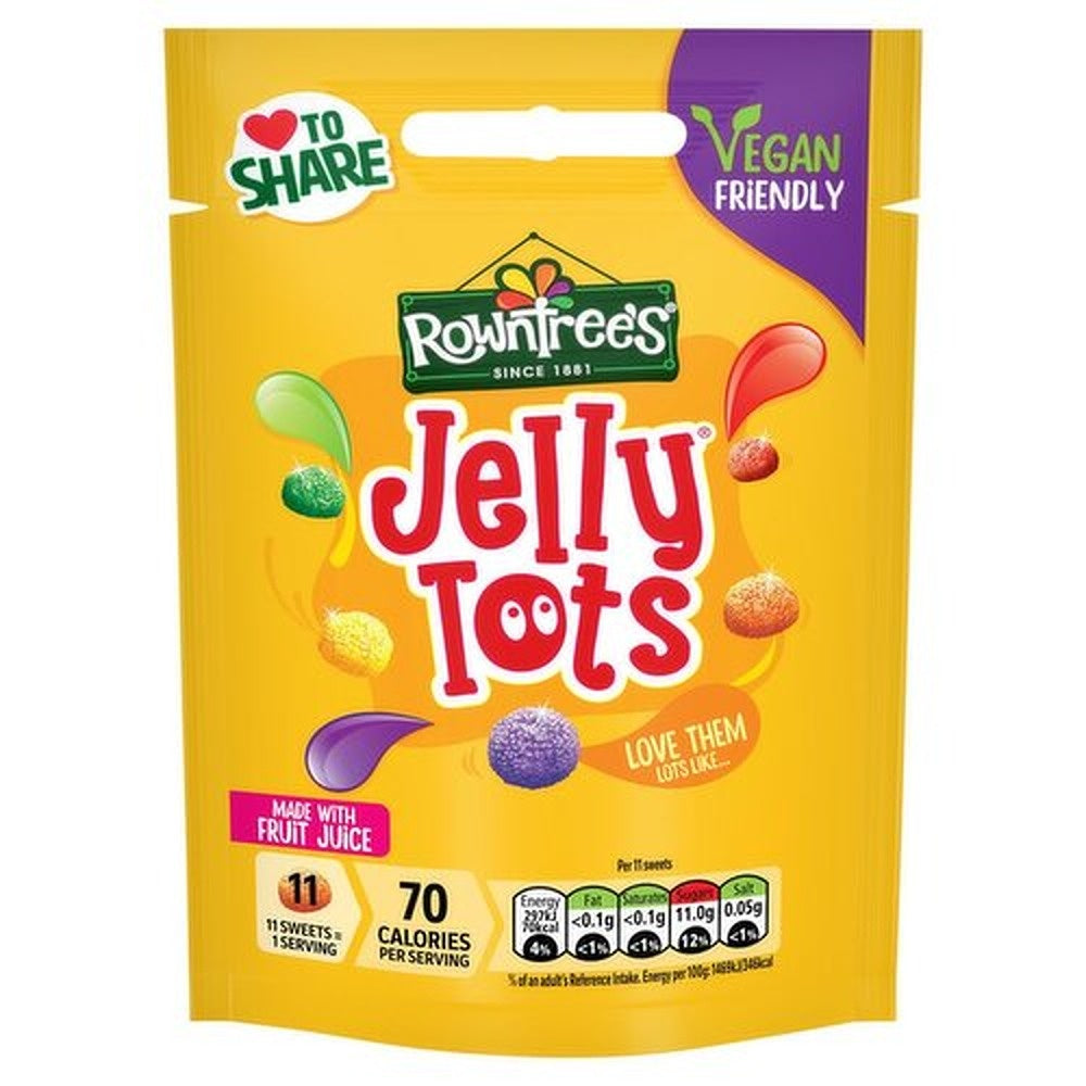 Nestle Rowntrees Jelly Tots Pouch - 150g