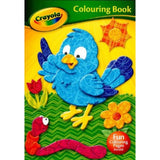 Crayola Bird Colouring Book | Large Shapes, High-Contrast Artwork