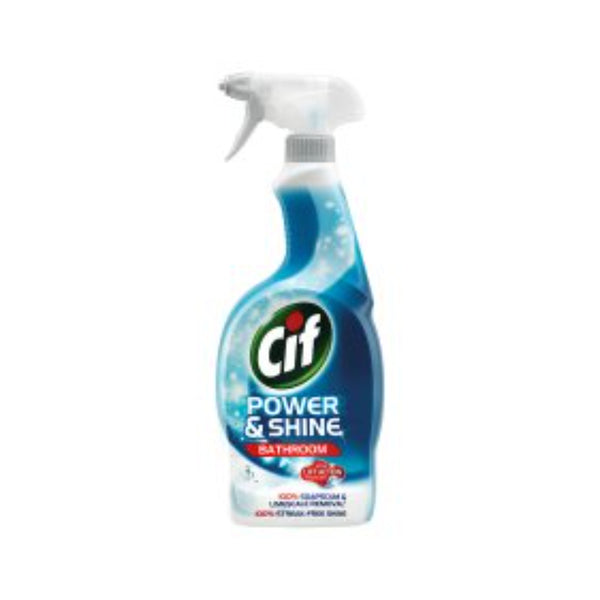 CIF Power Bathroom Shine Bathroom Cleaner | 700ml, for Bathroom Surfaces