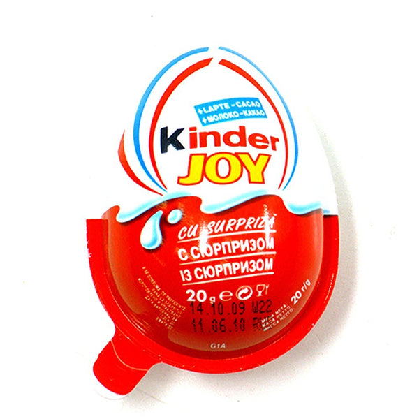 Kinder Joy Surprise Chocolate Egg | Milk and Cocoa Cream, 21g