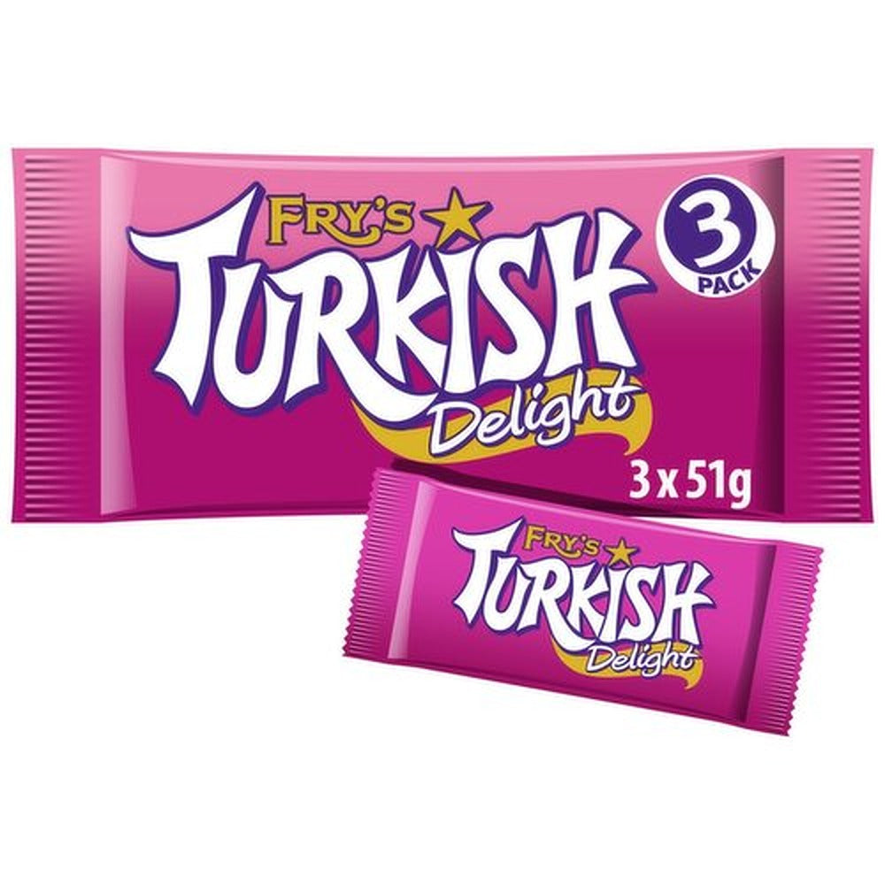 Fry's Turkish Delight | 3 Pack | 51g