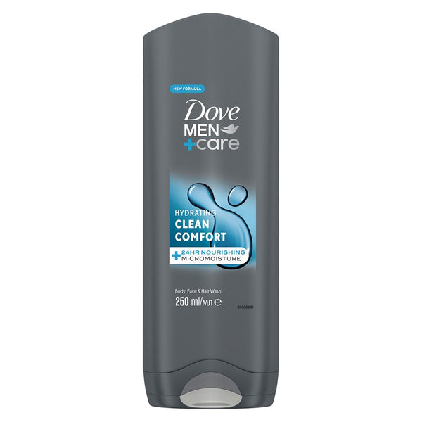 Dove Men+Care Clean Comfort Body & Face Shower Gel | 250ml