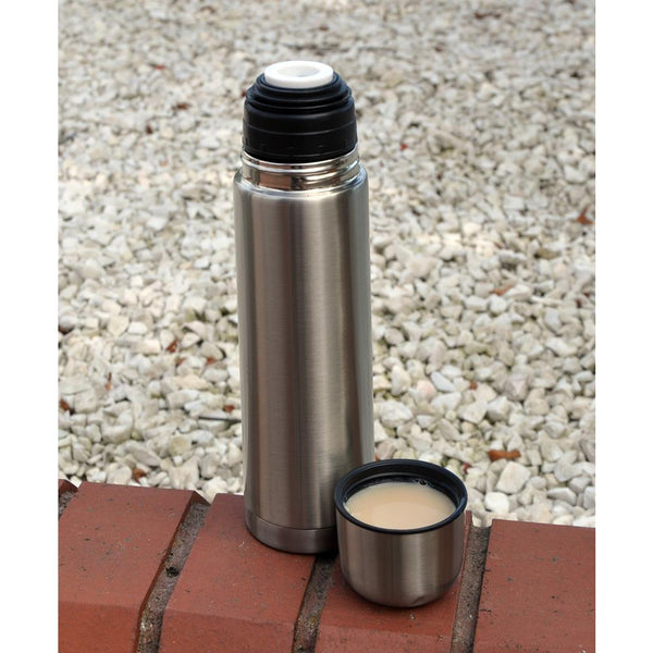 Kingfisher Platinum Stainless Steel Vacuum Flask | 0.5 Litre, Metallic
