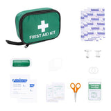 Milestone Emergency First Aid Kit 45 Pieces | Compact Case, Wrist Strap