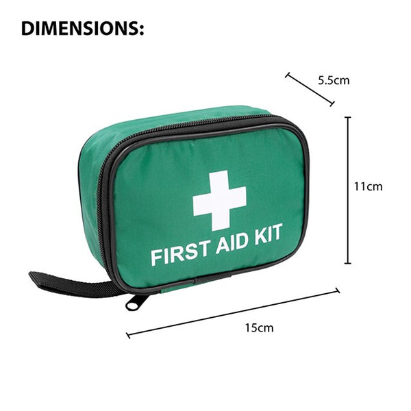Milestone Emergency First Aid Kit 45 Pieces | Compact Case, Wrist Strap