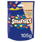 Nestle Smarties Pouch: Eco-friendly, colorful, and delicious treat!