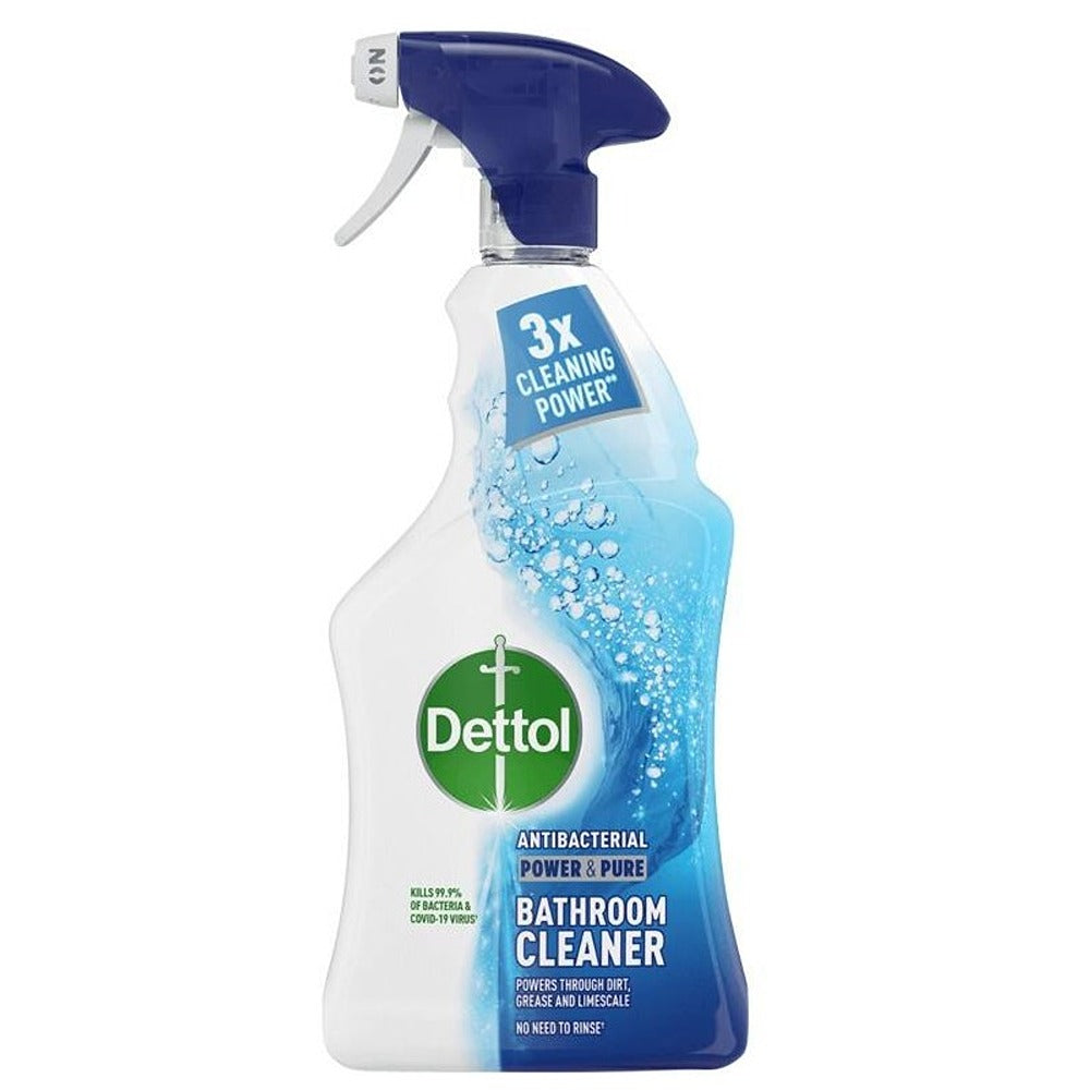 Dettol Power & Pure Bathroom Cleaner | Antibacterial | 500ml