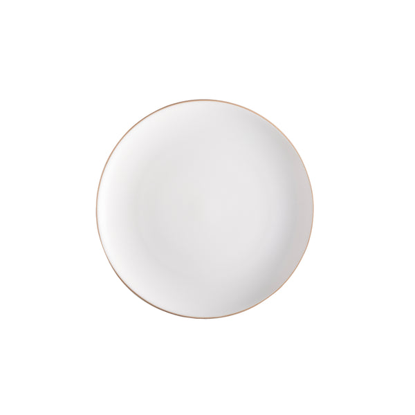 Mason Cash Classic Cream Round Dinner Plate | 26cm, Warm-Toned Rim