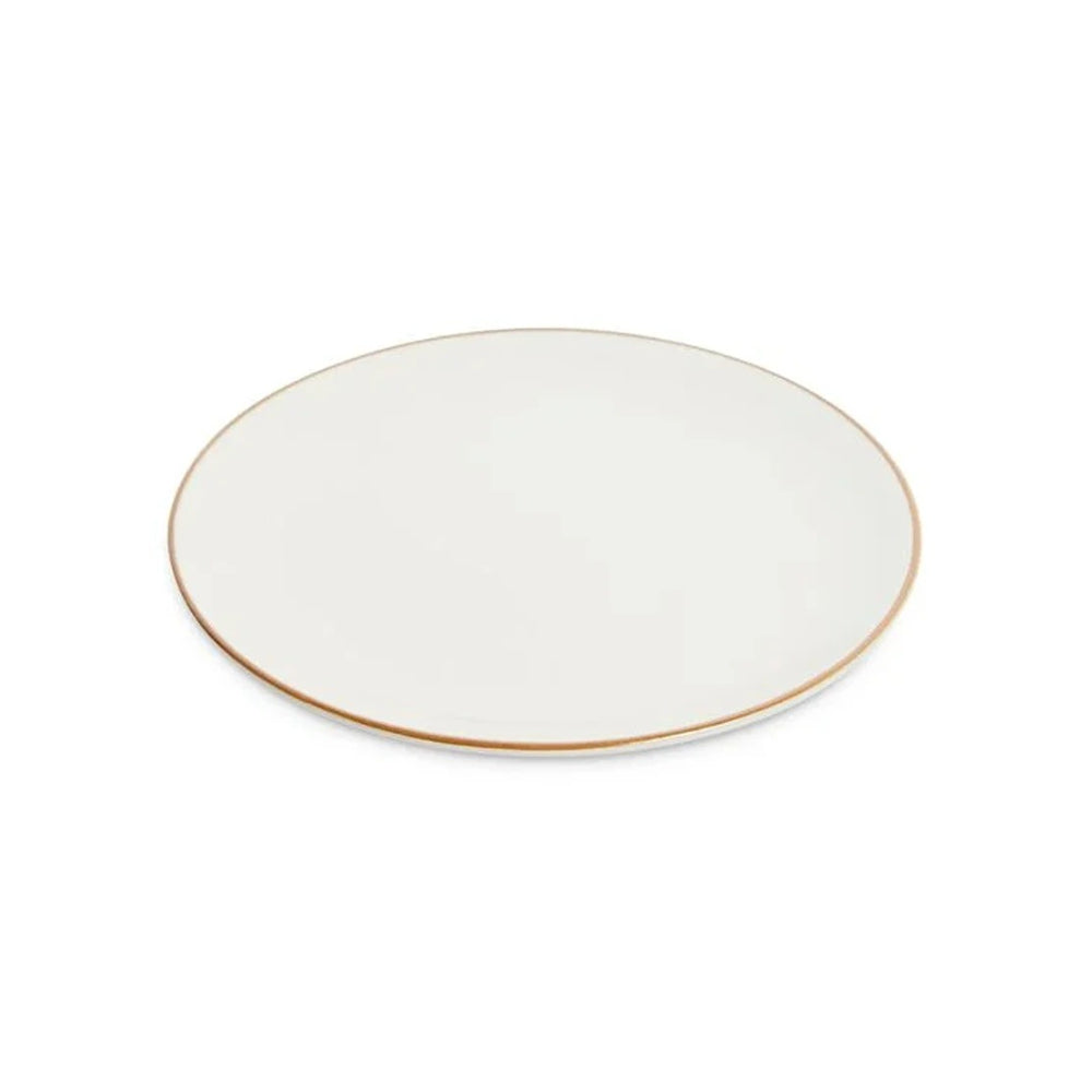 Mason Cash Classic Cream Round Dinner Plate | 26cm, Warm-Toned Rim