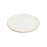 Mason Cash Classic Cream Round Dinner Plate | 26cm, Warm-Toned Rim