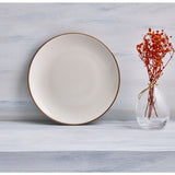Mason Cash Cream Classic Round Side Plate | 20cm, Glossy Finish