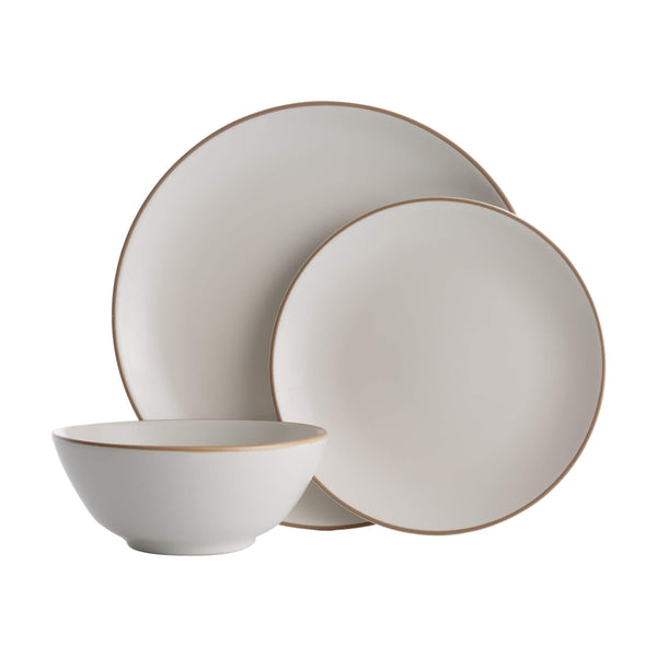 Mason Cash Cream Classic Round Side Plate | 20cm, Glossy Finish