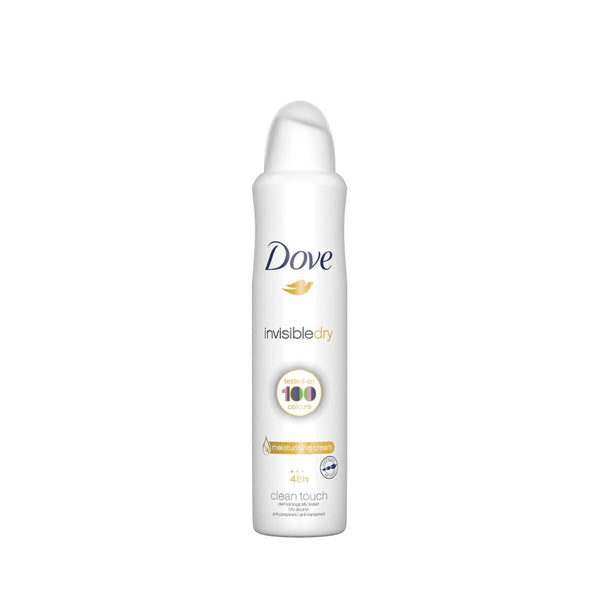 Dove Invisible Dry Anti-Perspirant Deodorant Spray | 250ml, 48-Hour Protection