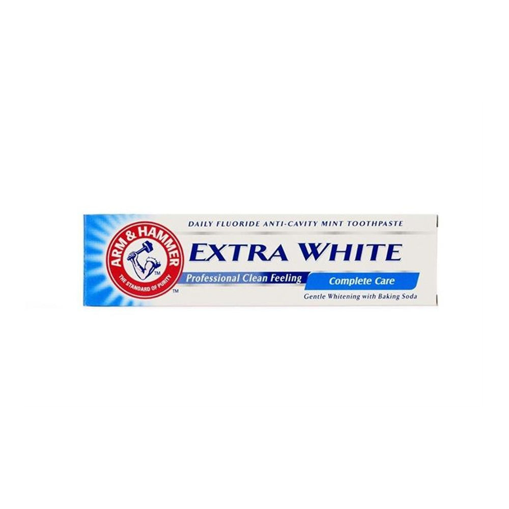 Arm & Hammer Complete Care Extra White Fluoride Toothpaste | Mint, 125ml