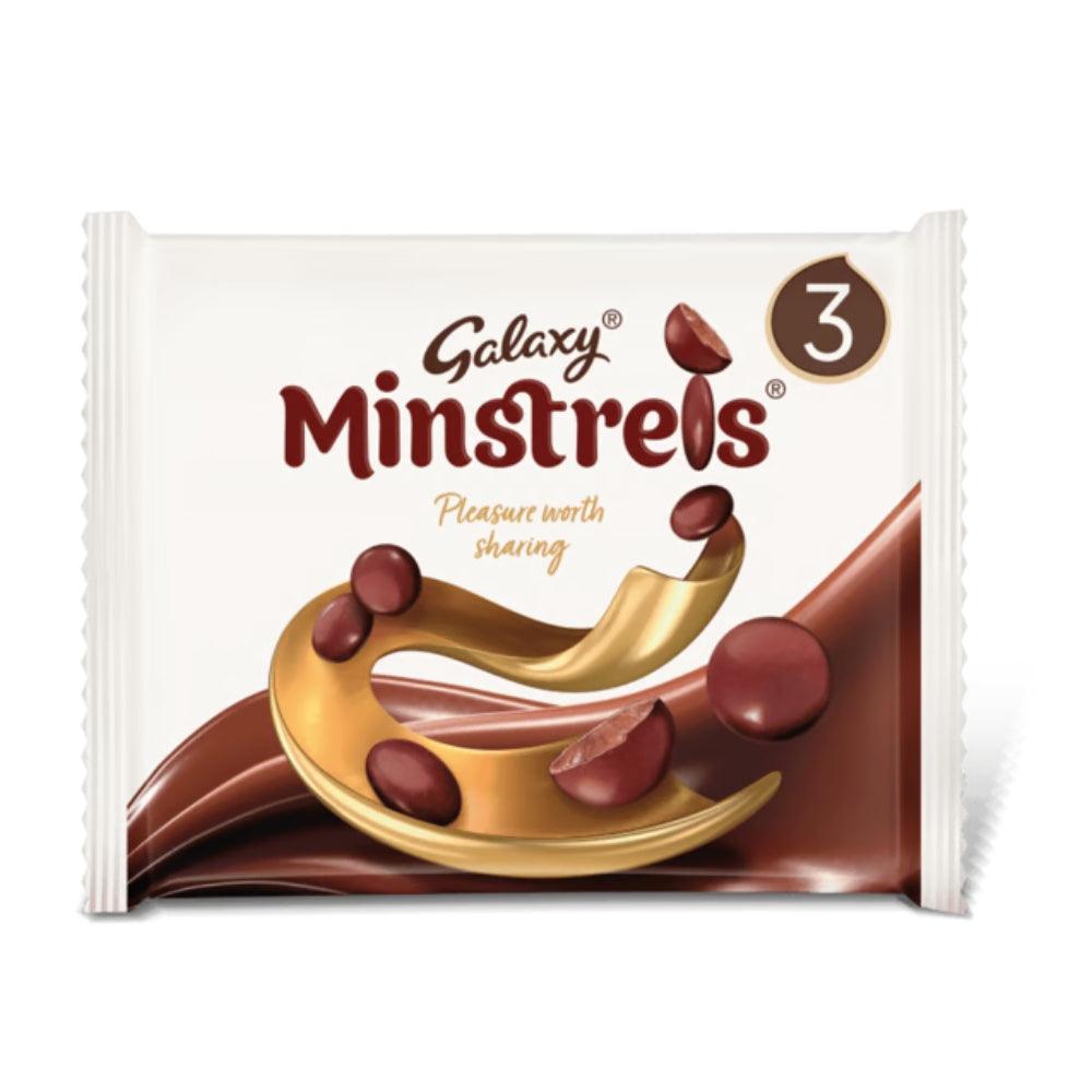 Galaxy Minstrels 3pk: Smooth Chocolate with a Crisp Shell