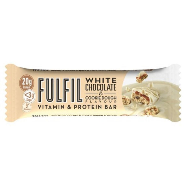 Fulfil White Chocolate & Cookie Dough Vitamin & Protein Bar | 55g