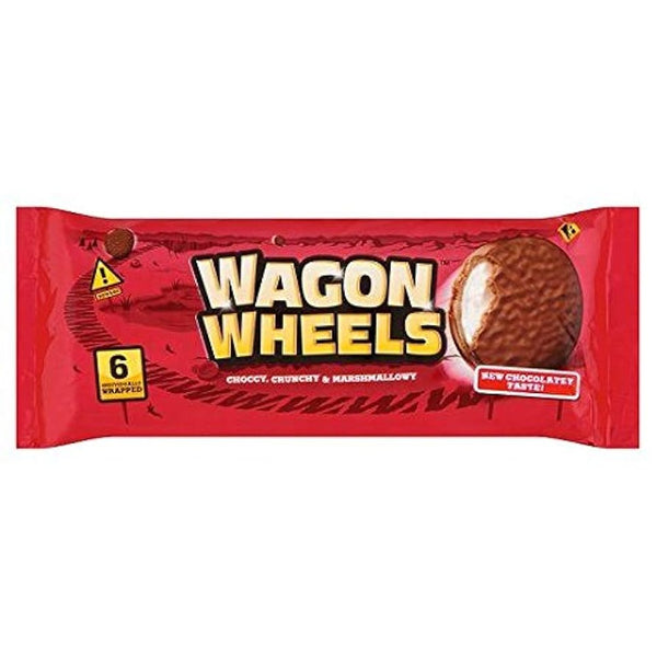 Wagon Original Chocolate Marshmallow Biscuits | 6 Pack