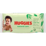 Huggies Natural Care Baby Wipes | Aloe Vera | 56 Pack