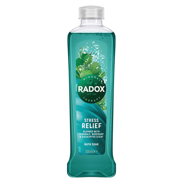 Radox Herbal Bath Stress Relief | Rosemary & Eucalyptus | 500ml