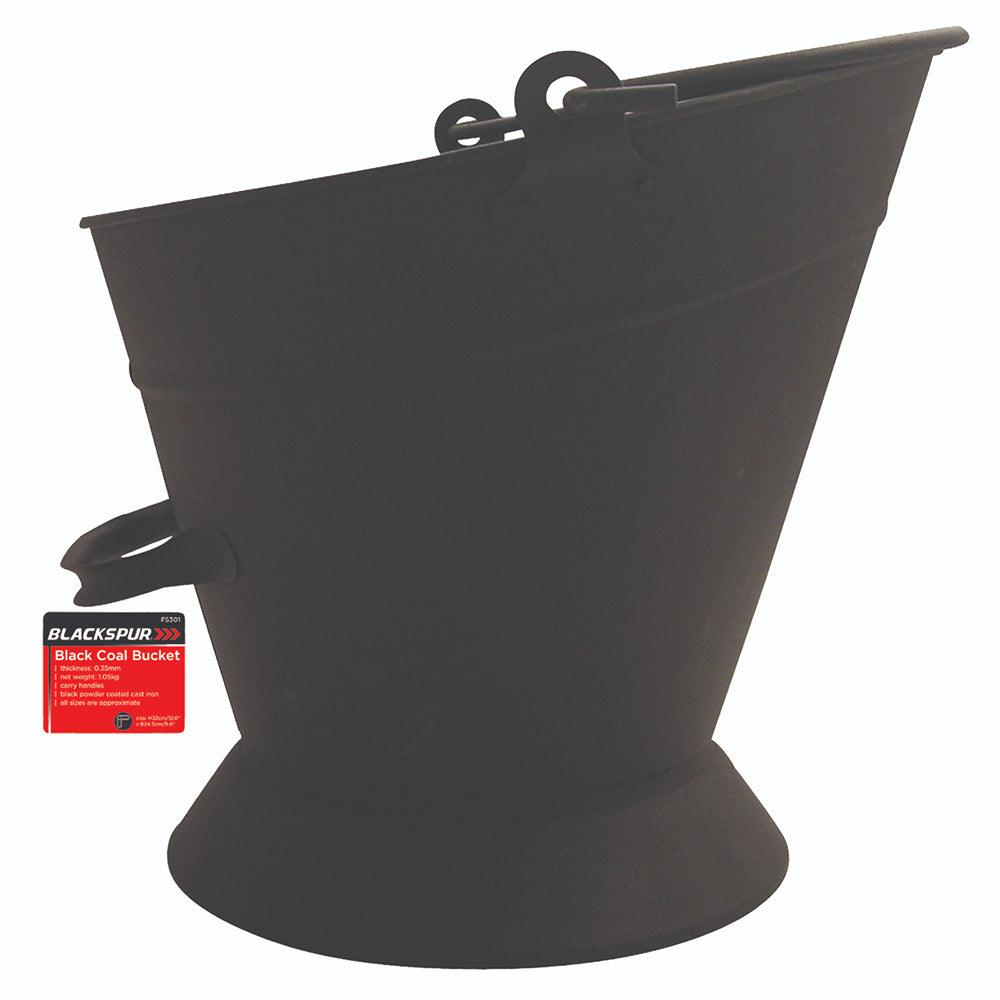 Blackspur Black Coal Bucket | 32cm - Choice Stores
