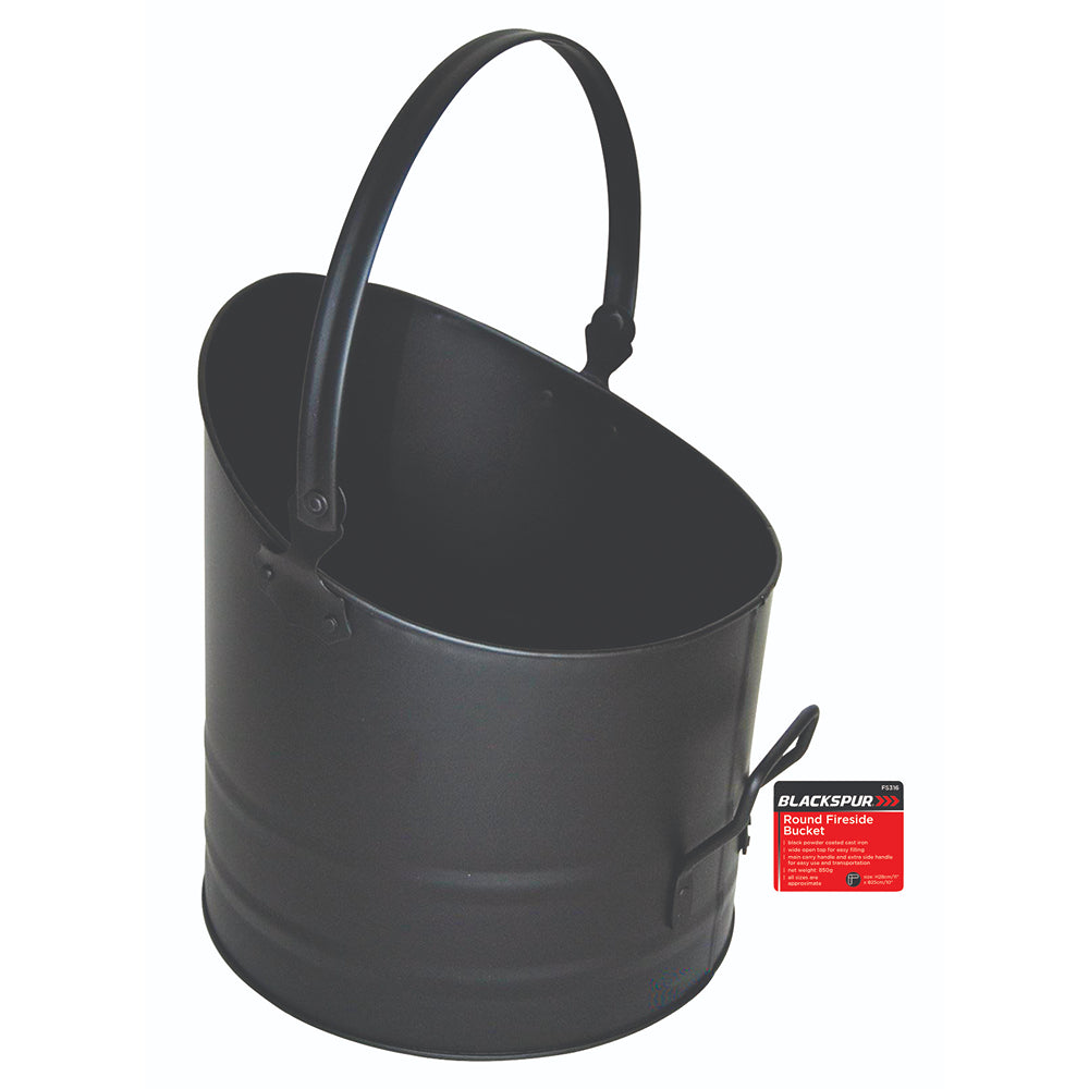 blackspur-fireside-bucket-with-handle-28cm