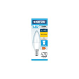 Status 5W=40W LED Candle SBC Bulb | Warm White, 470 Lumens