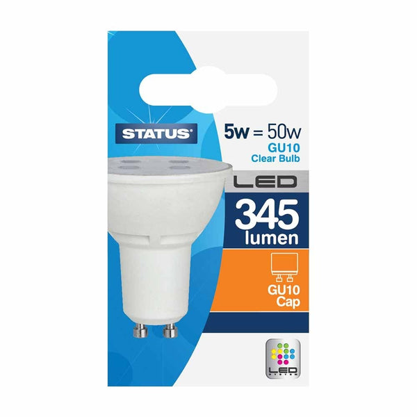 Status Energy-Efficient LED PA GU10 Bulb | 4W=50W, 345 Lumens