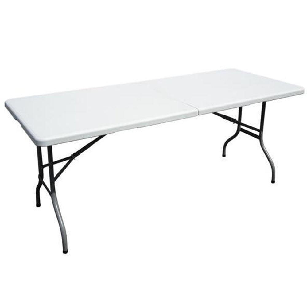 Rosewood White Heavy Duty Folding Table | 1.8m