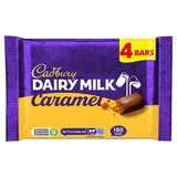 Cadbury Dairy Milk Caramel 4Pk - Smooth Chocolate & Luscious Caramel
