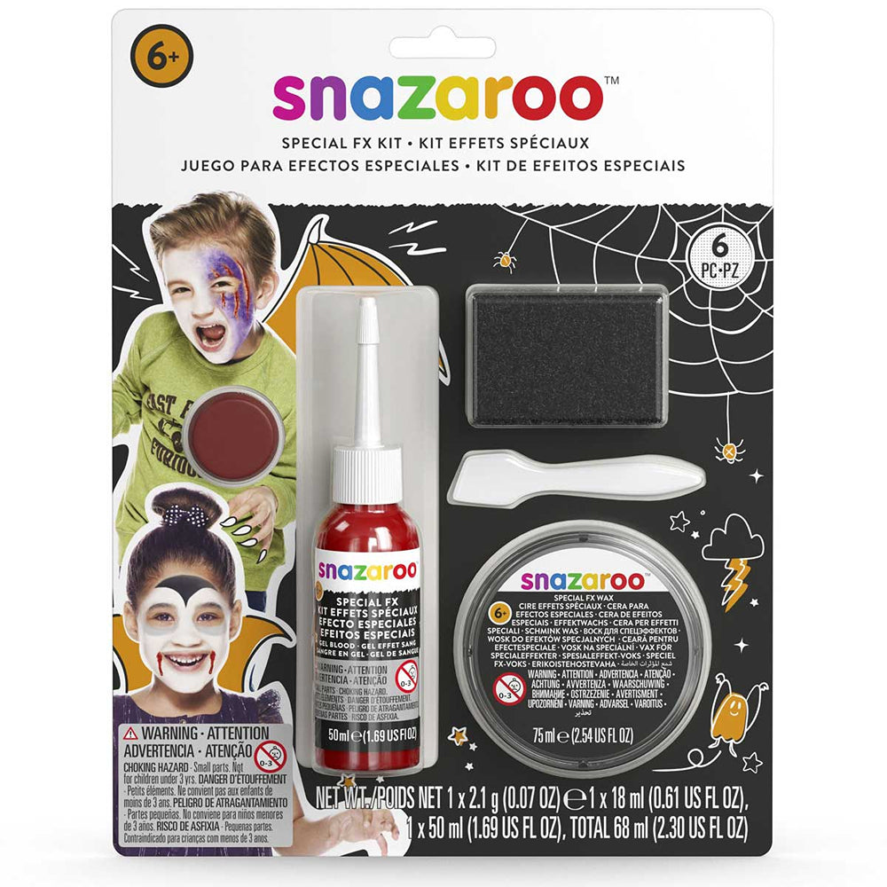 Snazaroo Special FX Face Paint Kit | 6 Piece Set