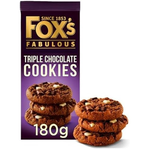 Fox's Triple Choc Chunk Cookie | 180g