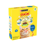 Purina Go Cat Tuna, Herring and Vegetable Dry Cat Food | Adult, 320g