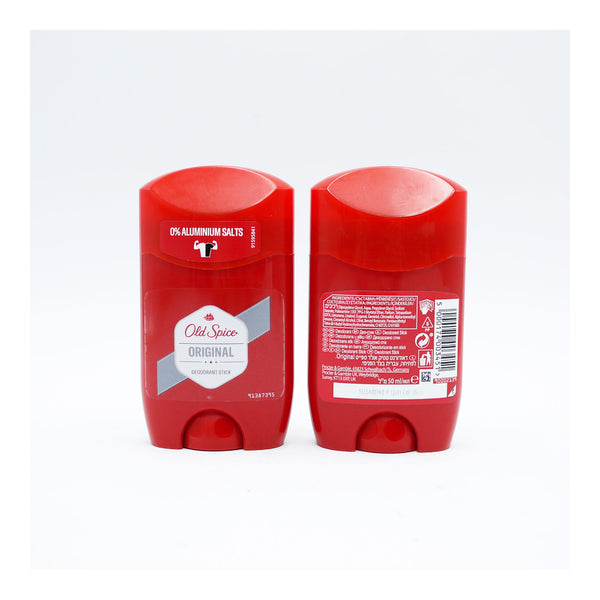 Old Spice Original Aluminium-Free Deodorant Stick | 50ml, Classic Scent
